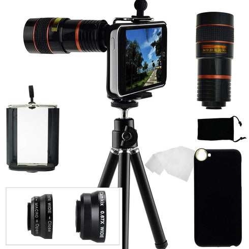 AussieSuperStore Homeware Supplies Camera Lens Kit for iPhone 6/6S Camera Lens Kit iPhone 6/6S | iPhone Accessories Telephoto Lens CBI69IN1LENSKIT
